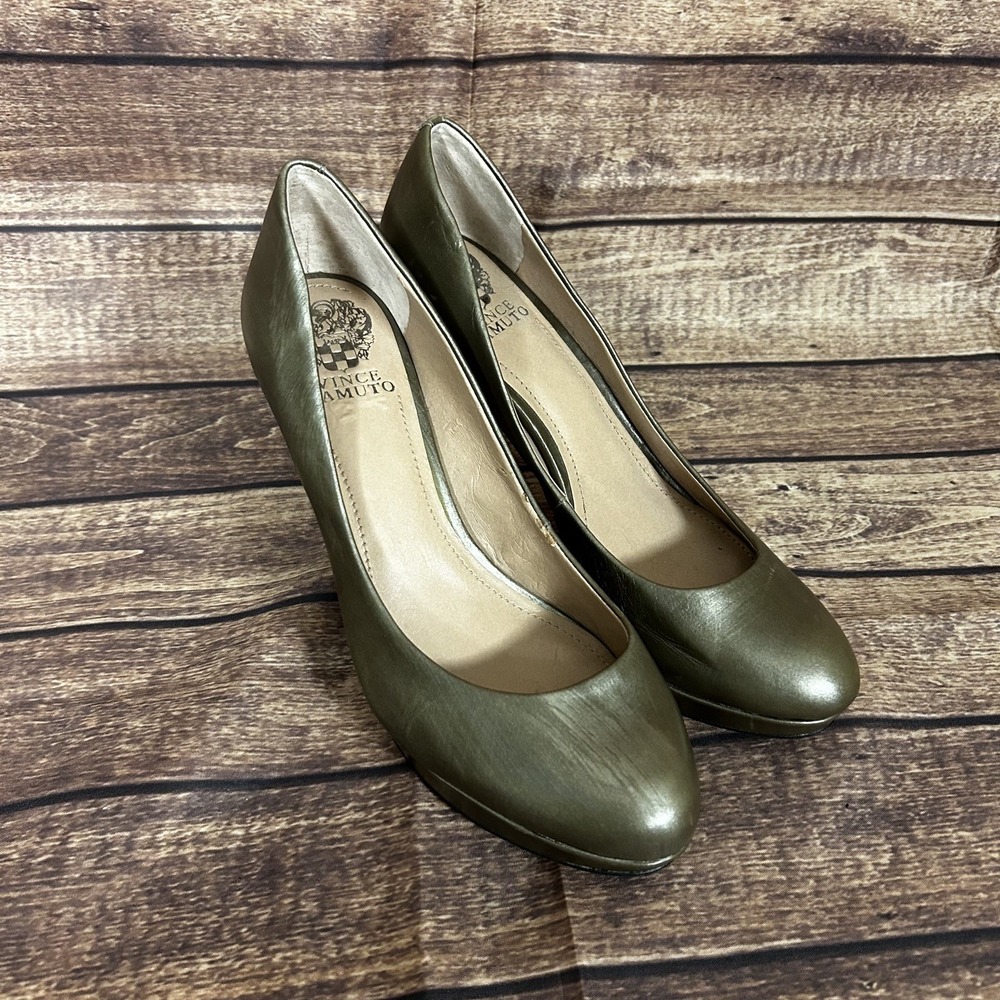 Vince Camuto Size 8.5‎ Womens Heels Zella Pump Slip On Platform Shoes